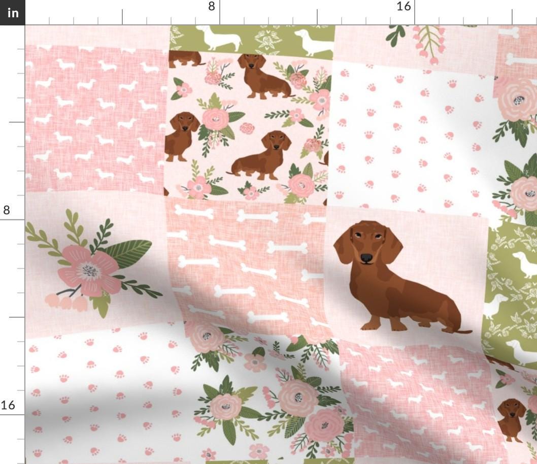 Dachshund quilt hotsell