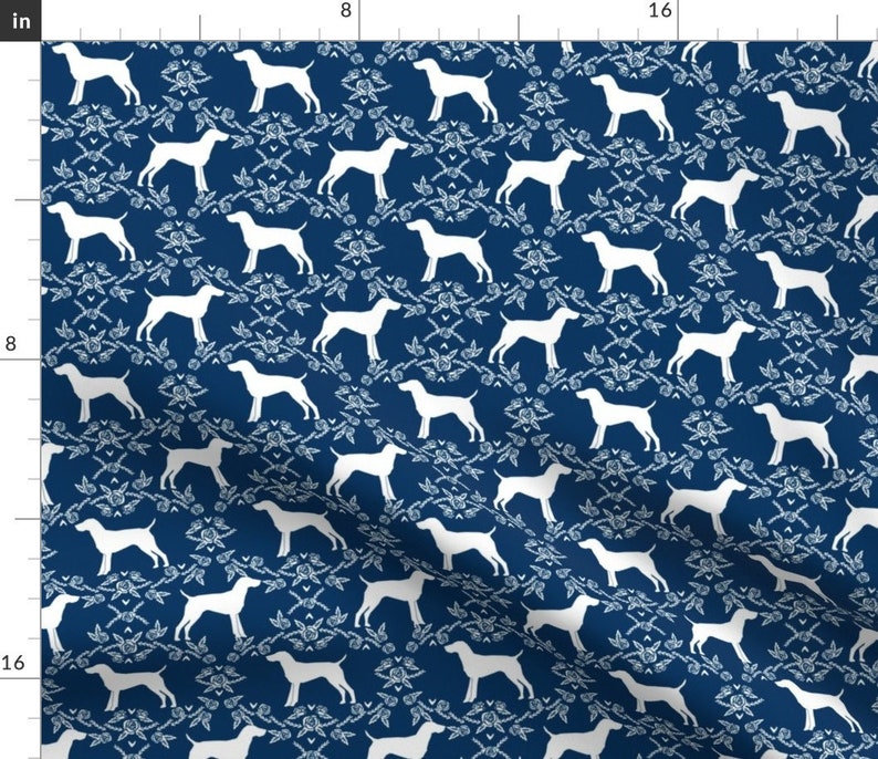 Shorthair Pointer Fabric German Shorthair Pointer Dog Breed Etsy España