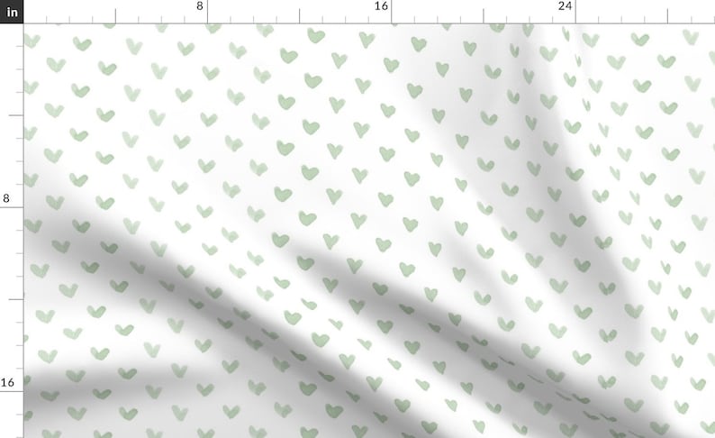 Gender Neutral Cotton Fabric Sage Green Woodland Animal Collection Petal Signature Quilting Cotton Mix & Match Fabric by Spoonflower Option B