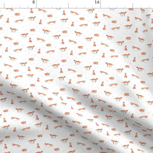 Fox Fabric - Etsy