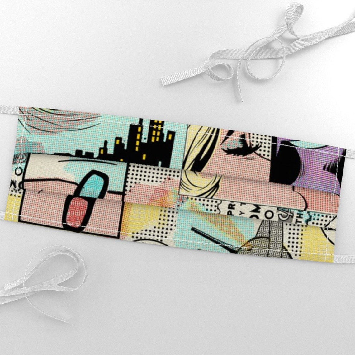 Comic Books Fabric Comic Books by Thirdhalfstudios Comic - Etsy