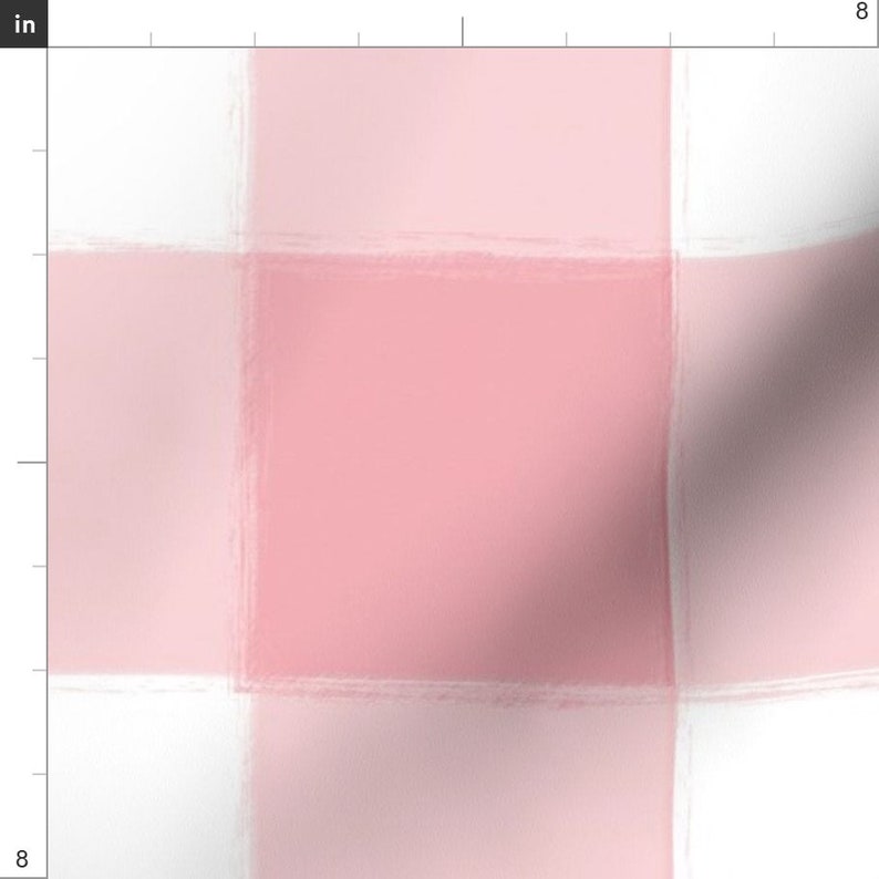 Large Buffalo Check Fabric Large Perfect Pink Buffalo Check Etsy