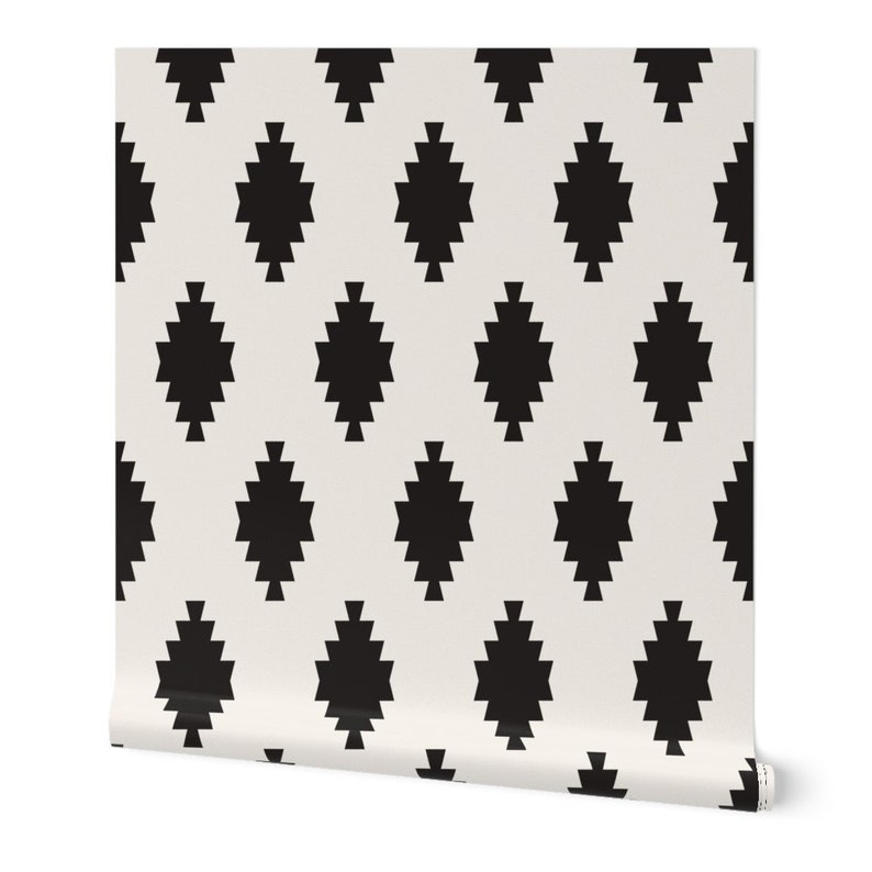 Southwestern Wallpaper Taos Tile By Holli Zollinger Boho
