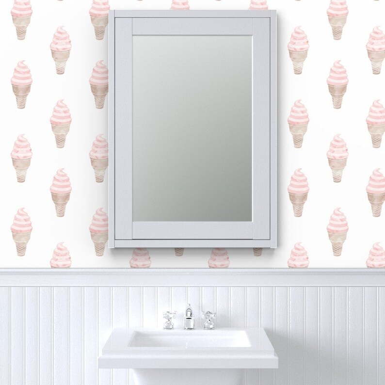 Ice Cream Wallpaper Soft Serve Ice Cream by | Etsy