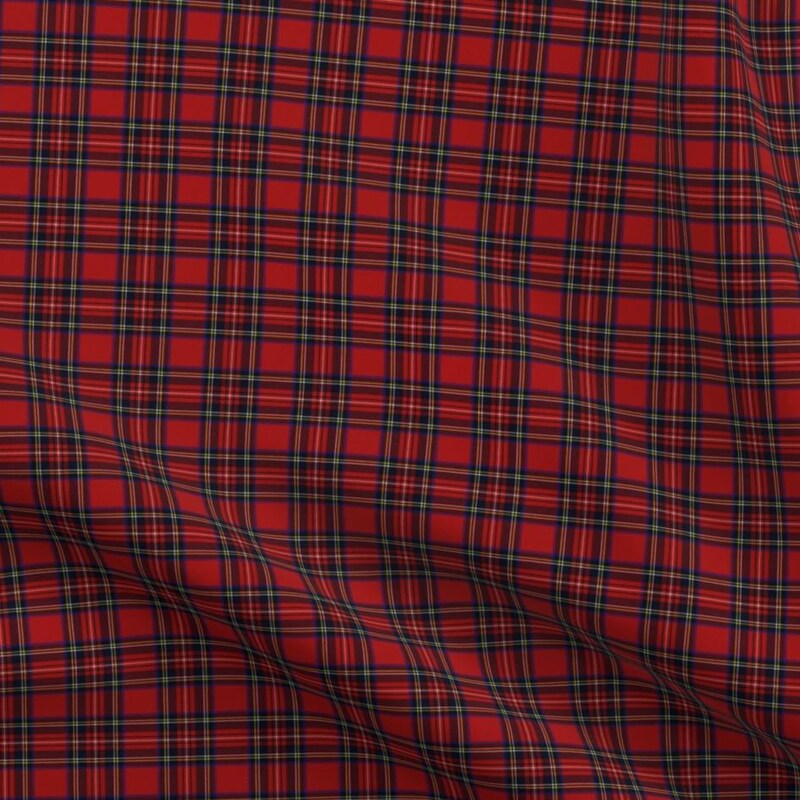 Scottish Tartan Royal Stewart Red Plaids Women Men Pullover Hoodie