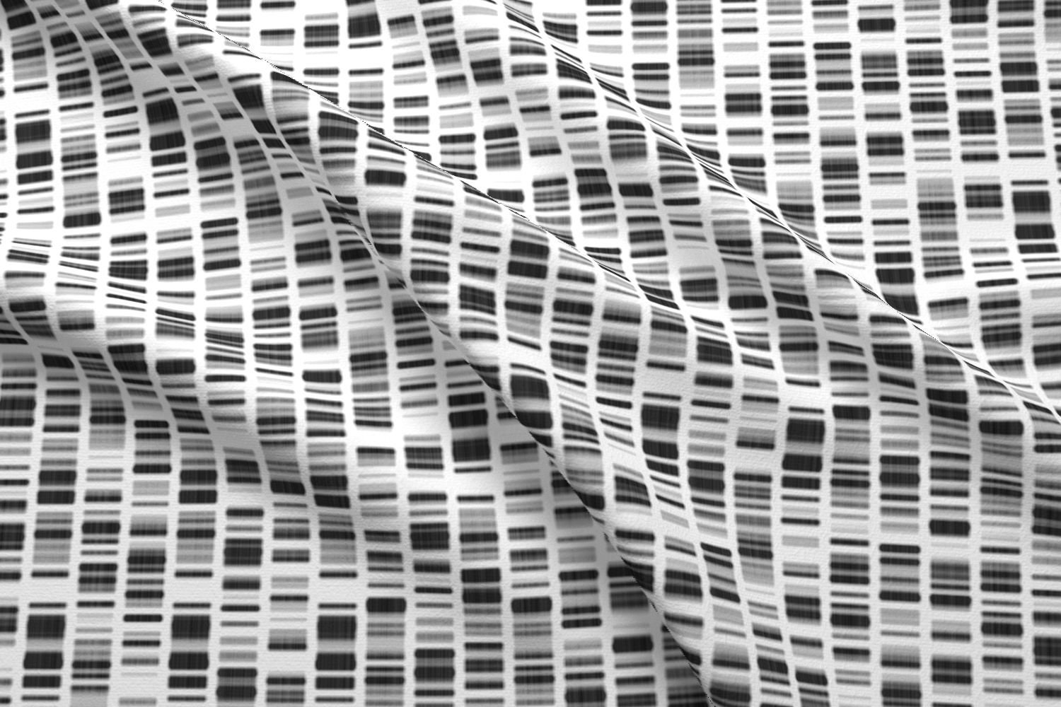 DNA Fabric Dna Print By Bonnie Phantasm Geek Science Etsy