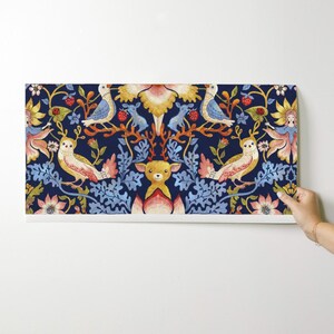 Victorian Wallpaper - Victorian-Fairytale By Gaiamarfurt - William Morris Inspiration Removable Self Adhesive Wallpaper Roll by Spoonflower image 9
