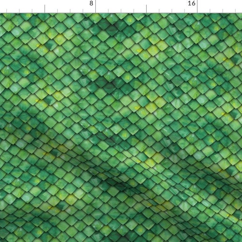 Scale Fabric Dragon Scales fire by Littlearrowdesign Etsy