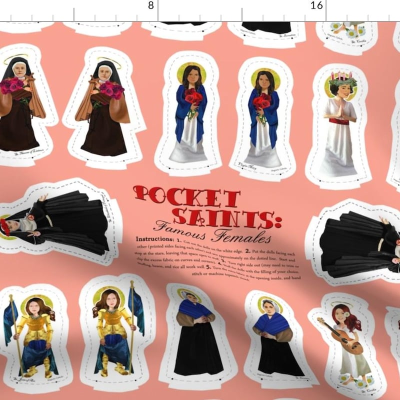 Catholic Saint Doll - Etsy
