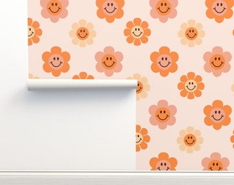 Smiley Wallpaper Etsy Canada