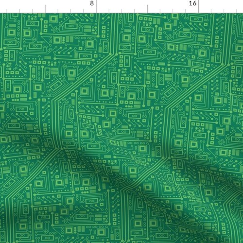Electricity Fabric Electric Circuits by Robyriker Electric - Etsy