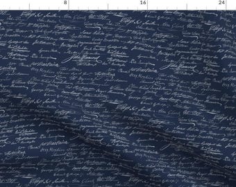 American History Fabric - Declaration Of Independence by landpenguin -  Hamilton George Washington  Fabric by the Yard by Spoonflower
