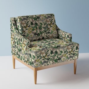 Vintage Floral Upholstery Fabric- Springtime In The Garden by peacoquettedesigns - Chintz Victorian  Fabric By The Yard With Spoonflower