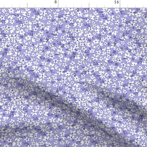 Mini Fabric Flowers Etsy