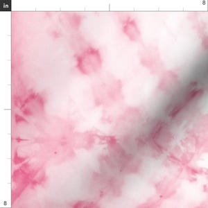 Pink Tie Dye Fabric - Shibori Angle Pink | Michelle Mathis By Michellemathis - Pink Tie Dye Cotton Fabric By The Yard With Spoonflower image 3