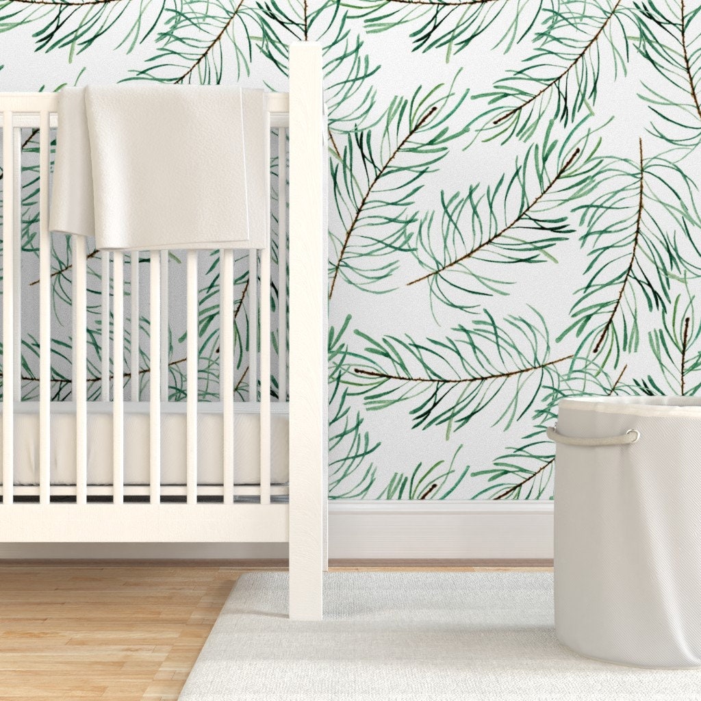 Pine Branches Wallpaper Pine Branches By Juliabadeeva Pine | Etsy