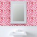 Love Wallpaper Love Lips // Red by Hipkiddesigns Love Lips Pink Red