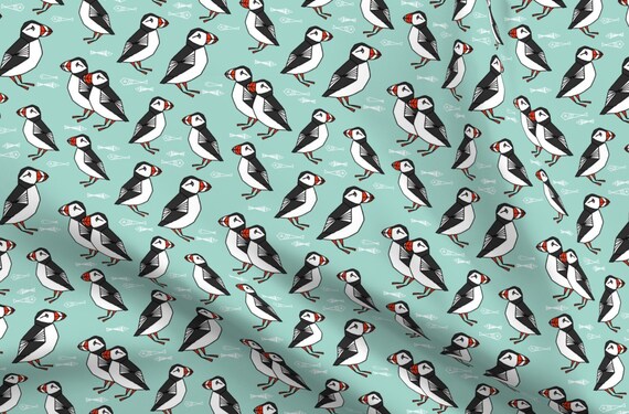 puffin jersey fabric