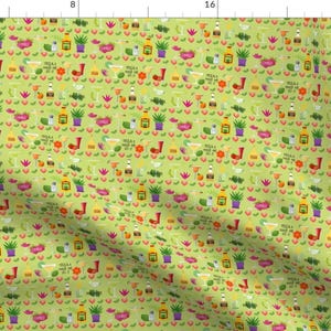 Small Scale Margarita Fabric - Margaritas! By Happybug - Tequila Drink Mexican Cinco De Mayo Cotton Fabric By The Yard With Spoonflower