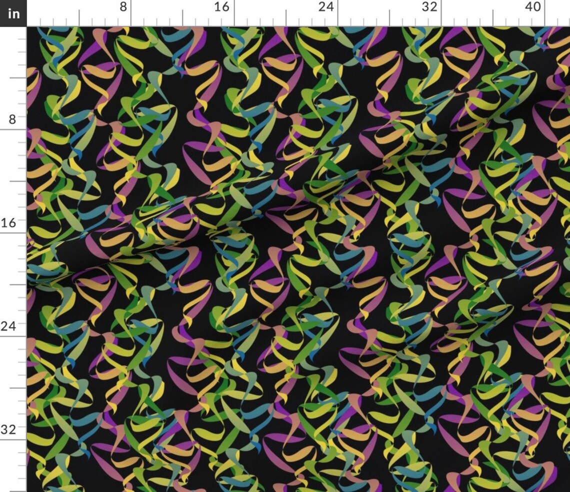 mardi gras fabric