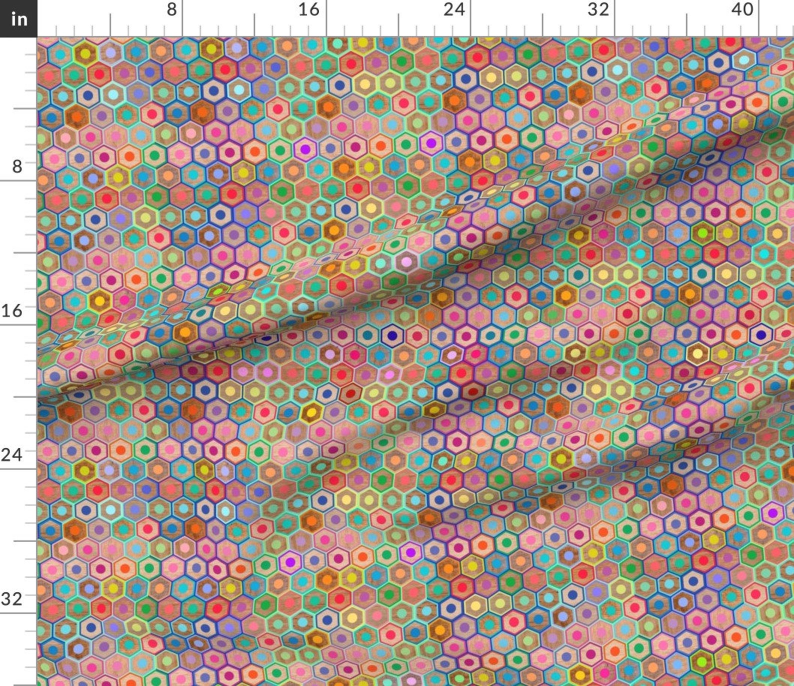 Geometric Artist Colored Pencils Fabric Colored Pencils by Etsy