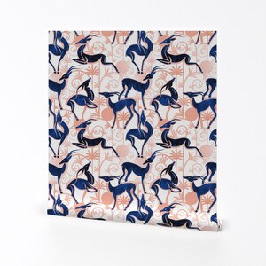 navy and white gazelles