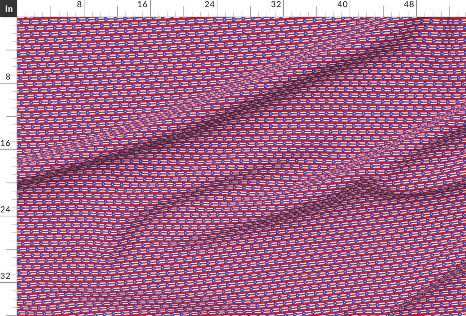 Puerto Rico Textile Pattern Puerto Rico Fabric - Puerto Rico Flag Small by Flagfabric - Puerto Rico ...