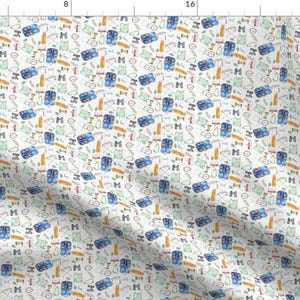 Hiking Fabric - Hiking Essentials - Non Directional - Smaller Scale By Emmaallardsmith - Hiking Cotton Fabric By The Yard With Spoonflower