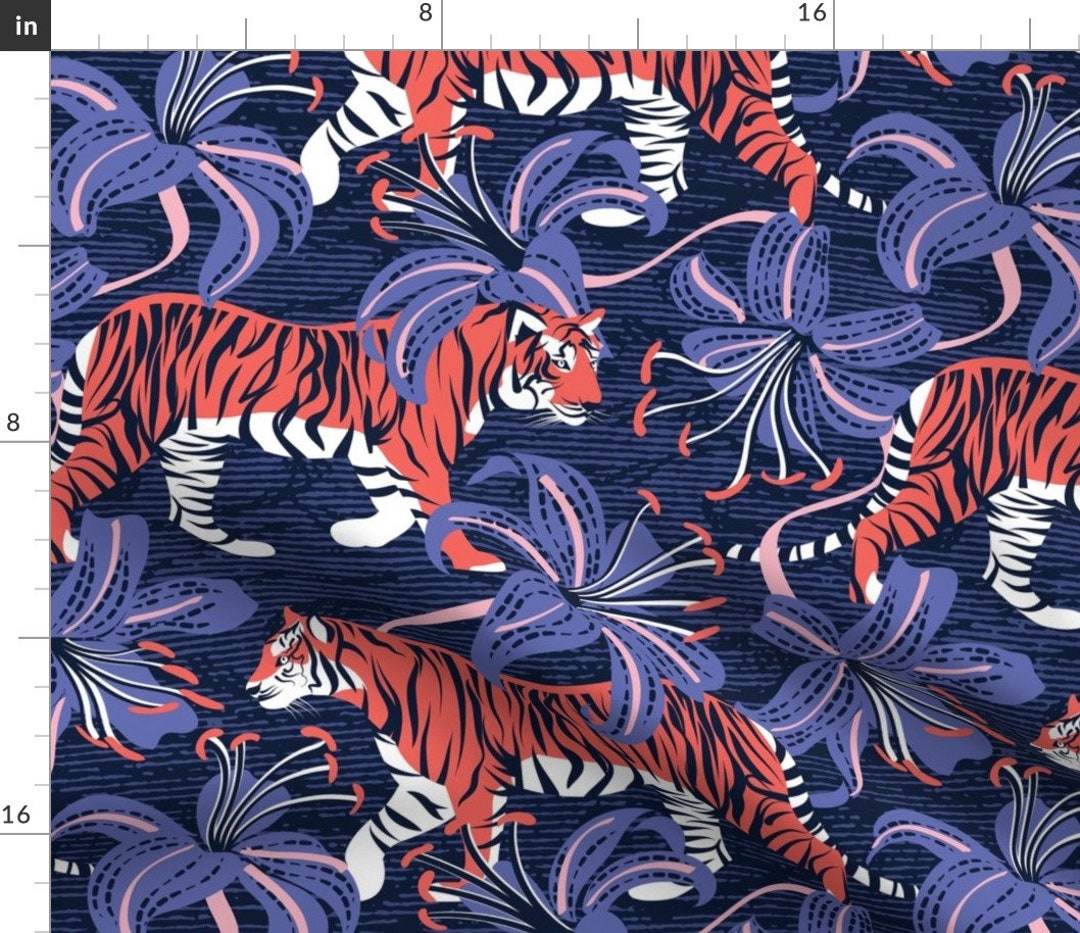 purple-tigers-fabric-tigers-in-a-tiger-lily-garden-by-selmacardo-purple