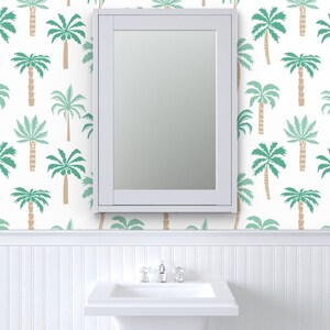 Palm Wallpaper Palm Tree Tropical Summer Palm by Andrea - Etsy