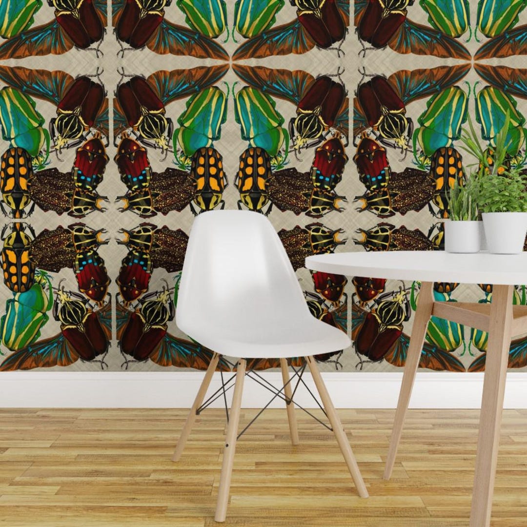 Science Backdrop Insects Science Wallpaper - Bugs 5 by Craftyscientists - Beetles Brown Green ...