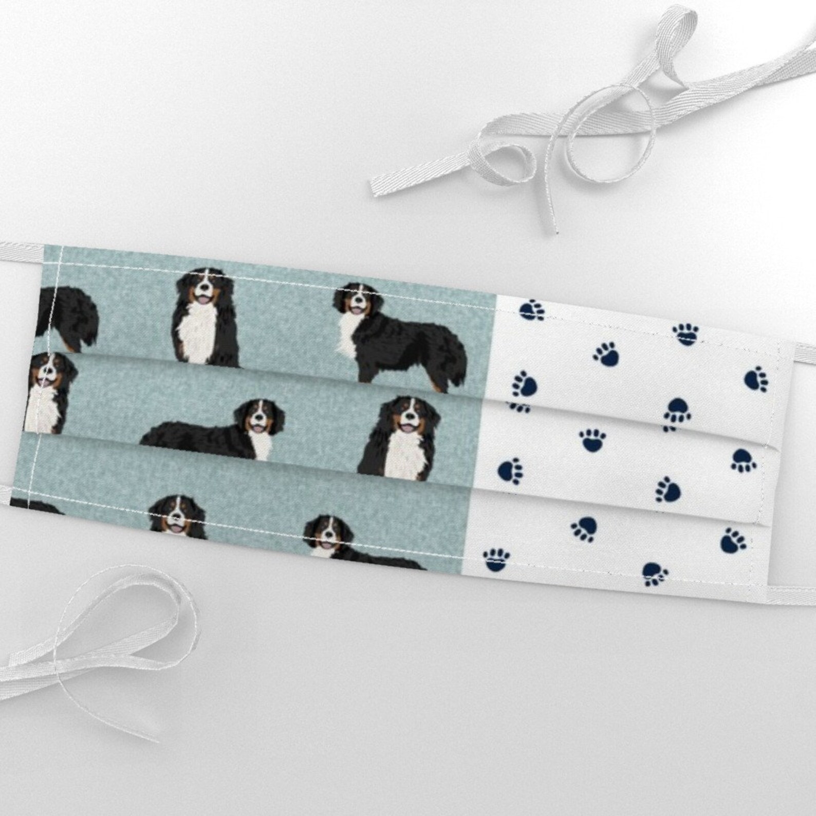 Bernese Mountain Dog Fabric Bernese Mountain Dog Pet Quilt B Etsy