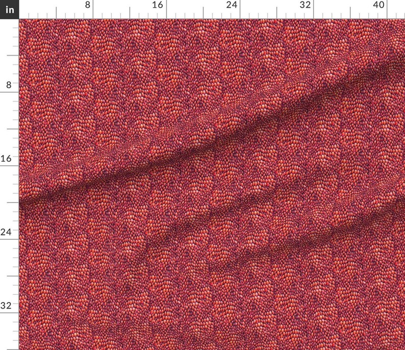 Dragon Scales Fabric Sparkle Red Enamel Dragon Scales by Etsy