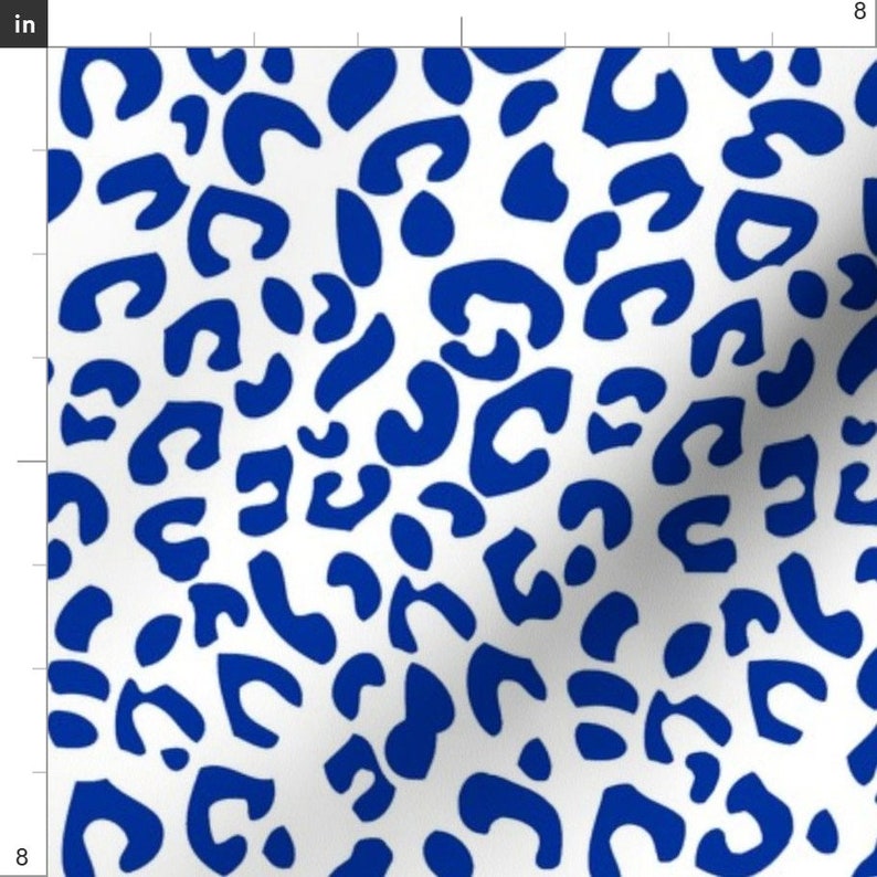Carla - Blue Cheetah Print main image 0