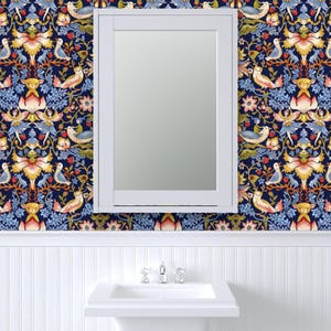 Victorian Wallpaper - Victorian-Fairytale By Gaiamarfurt - William Morris Inspiration Removable Self Adhesive Wallpaper Roll by Spoonflower image 8