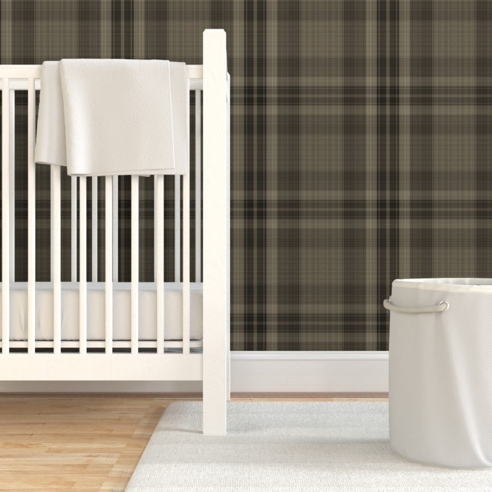 Brown Plaid Wallpaper Farmer Brown&rsquo;s Plaid Shirt by - Etsy