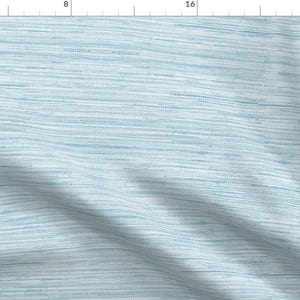 Aqua Coastal Fabric - Coastal Blue by willowlanetextiles - Light Blue Pastel Coastal Nautical Beach Fabric by the Yard by Spoonflower