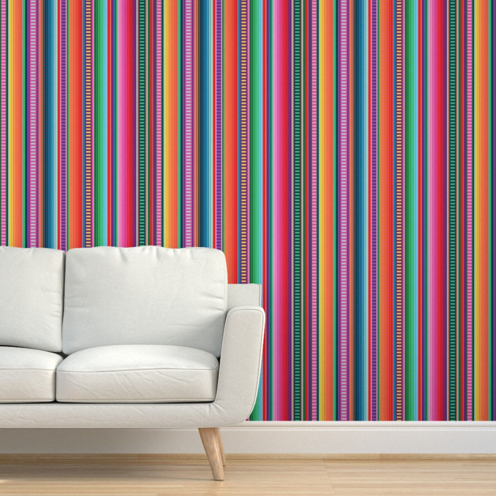 Mexican Blanket Wallpaper Mexican Blanket by Anchored by - Etsy