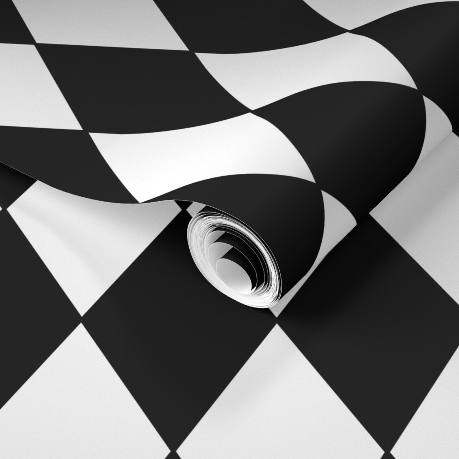 Harlequin Wallpaper Harlequin Diamonds Black by Etsy