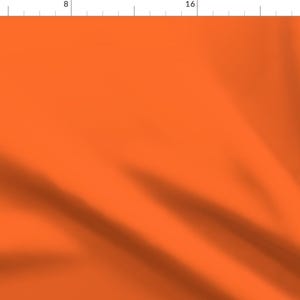 Fall Colors Fabric - Orange by theartwerks -  Orange Fabric Bright Orange Solid Orange Medium Orange  Fabric by the Yard by Spoonflower