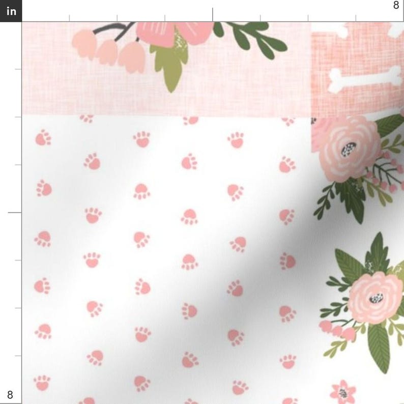 Chihuahua Fabric -Chihuahua Pet Quilt D Dog Breed Cheater Quilt Wholecloth Fabric By Petfriendly- Cotton Fabric By The Yard With Spoonflower image 3
