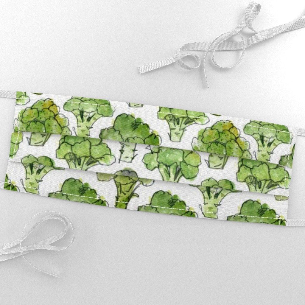 Broccoli Fabric Broccoli Formal by Crumpetsandcrabsticks Etsy