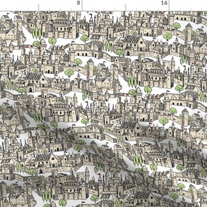 Ledger Village Fabric main image 1