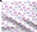 Colorful Watercolor Fabric - Rainbows By Erinanne - Watercolor Cotton Fabric By The Yard With Spoonflower 