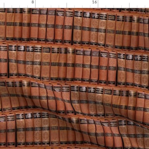 Charles Dickens Books Fabric - Dickens Collection By Hannafate - Books Classics Reading Dickens Cotton Fabric By The Yard With Spoonflower