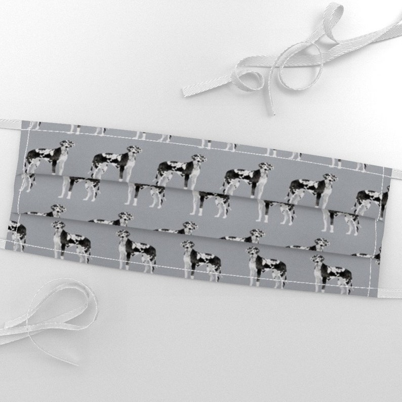 Great Dane Fabric Great Danes Cute Simple Dog Quilting Etsy