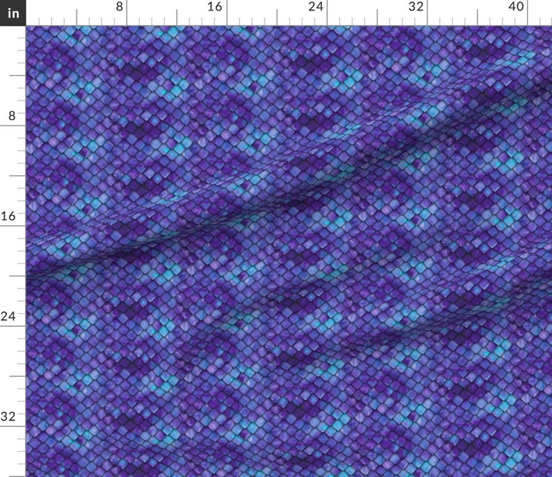 Dragon Scale Fabric Dragon Scales Purple by Etsy UK