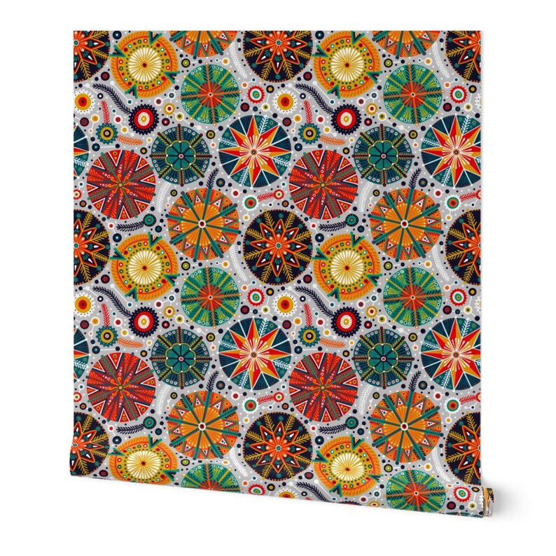 Pysanky Wallpaper Pysanky Floral by Julia Gosteva Pysanky - Etsy