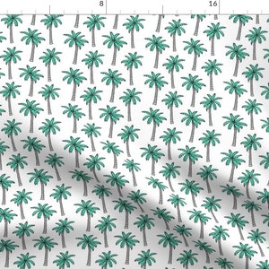 Palm Tree Fabric Palm Tree // Summer Tropical Kids Summer - Etsy