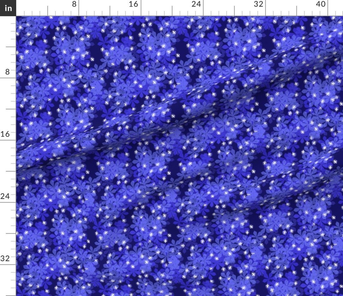 Firefly Fabric Fireflies by Heleenvanbuul Firefly | Etsy